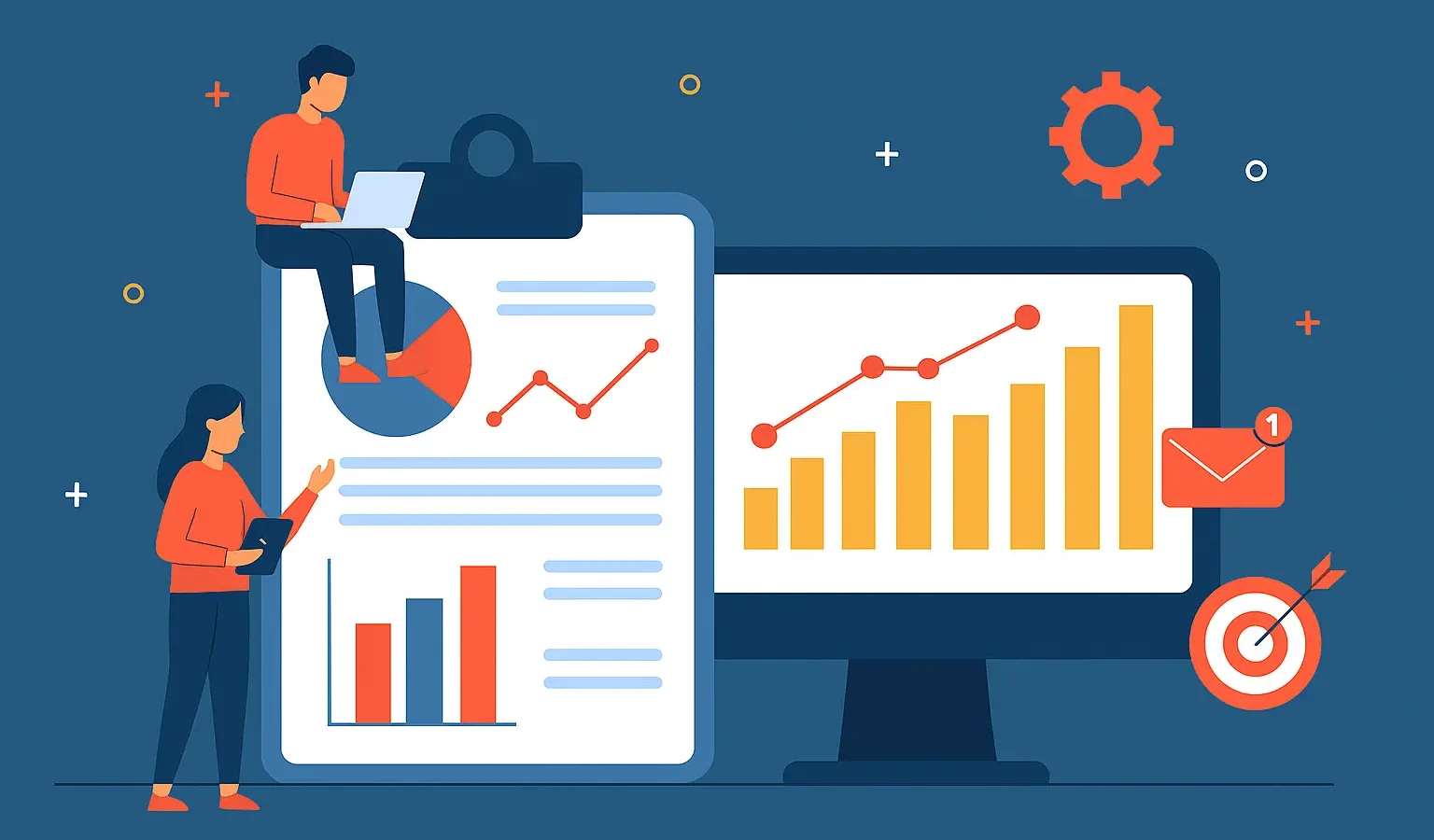 Integrated sales and marketing reporting