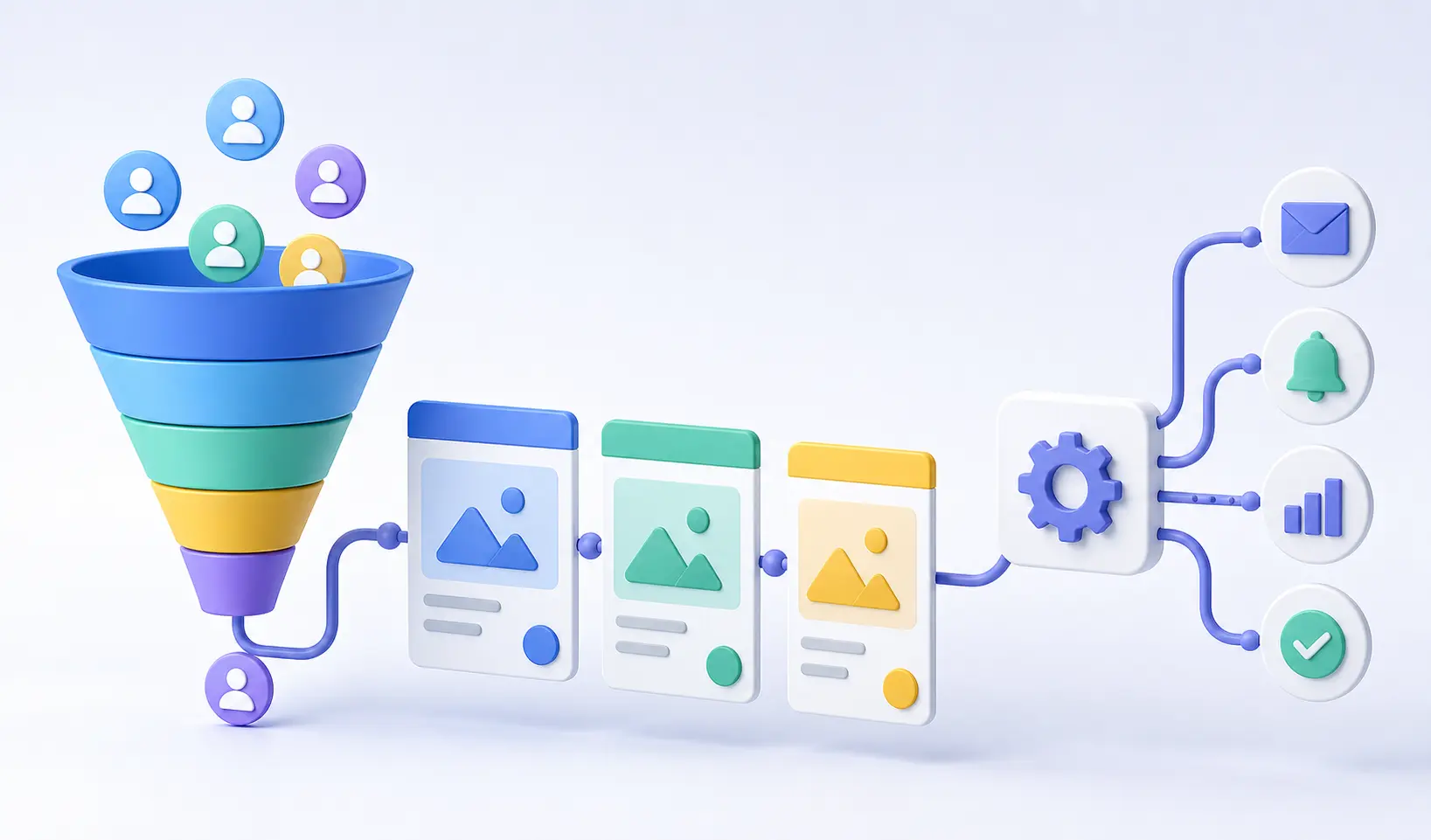 Sales pipeline and automation workflow