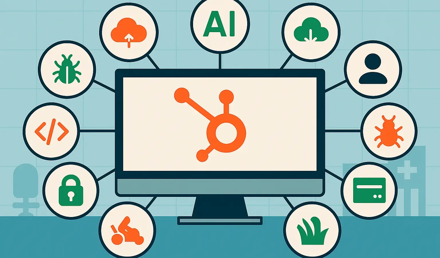 tech stacks connected with hubspot