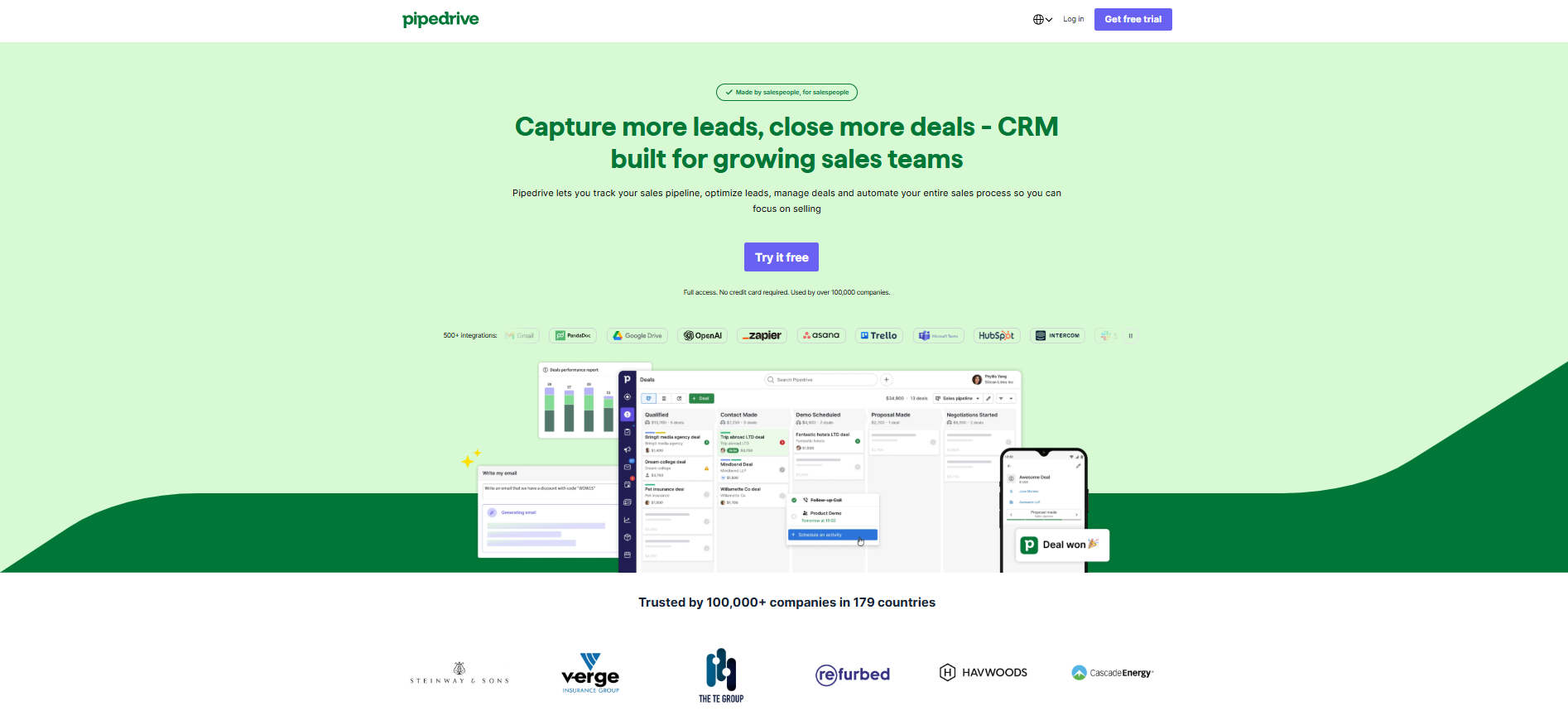 HubSpot-Pipedrive integration