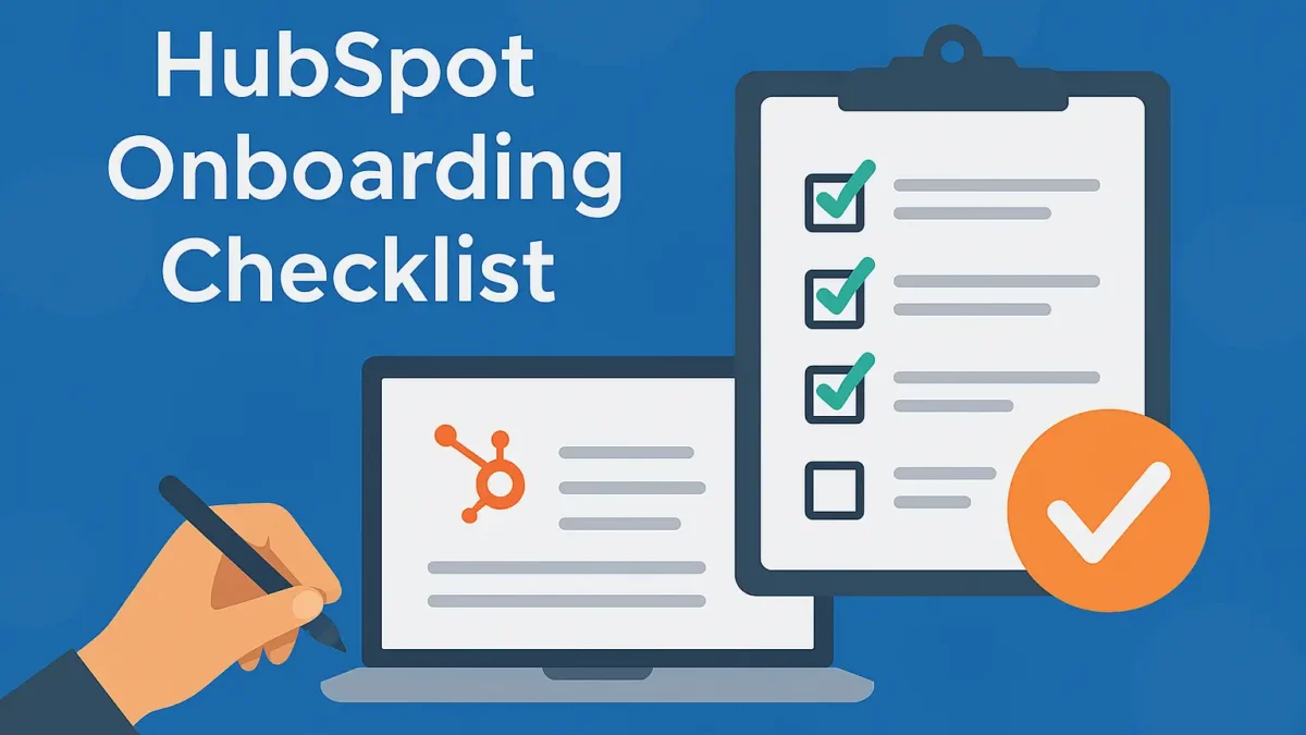 Hubspot Onboarding Checklist