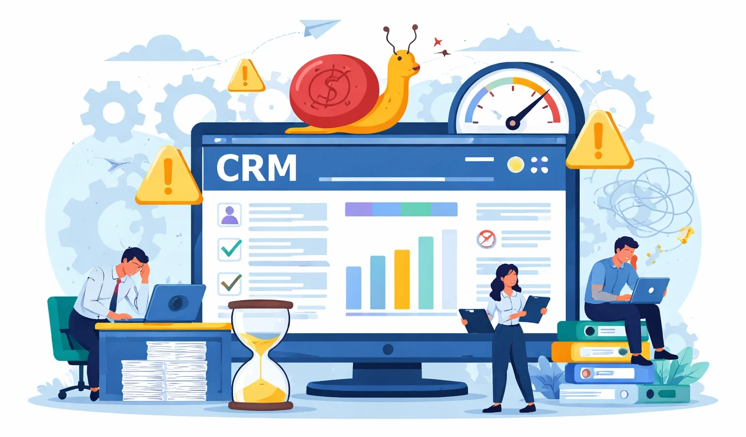 CRM slowing down