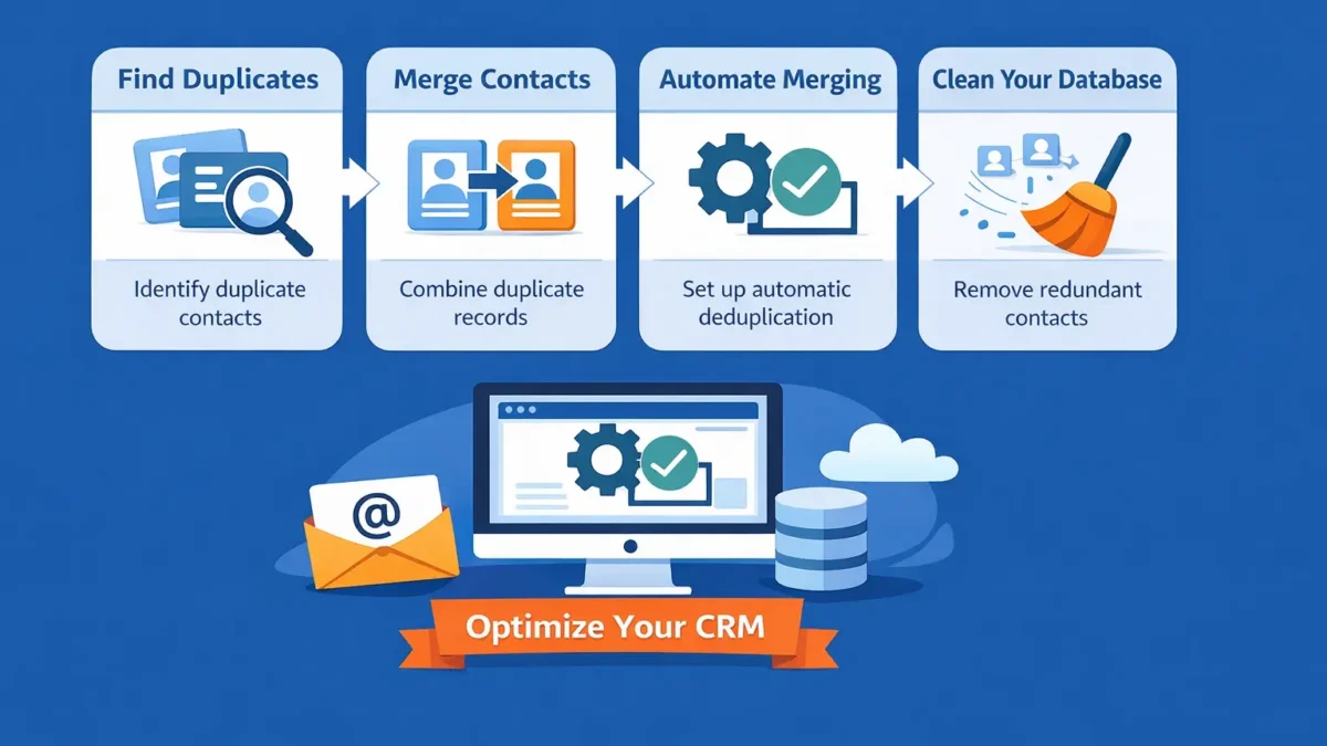Handle duplicate contacts in HubSpot