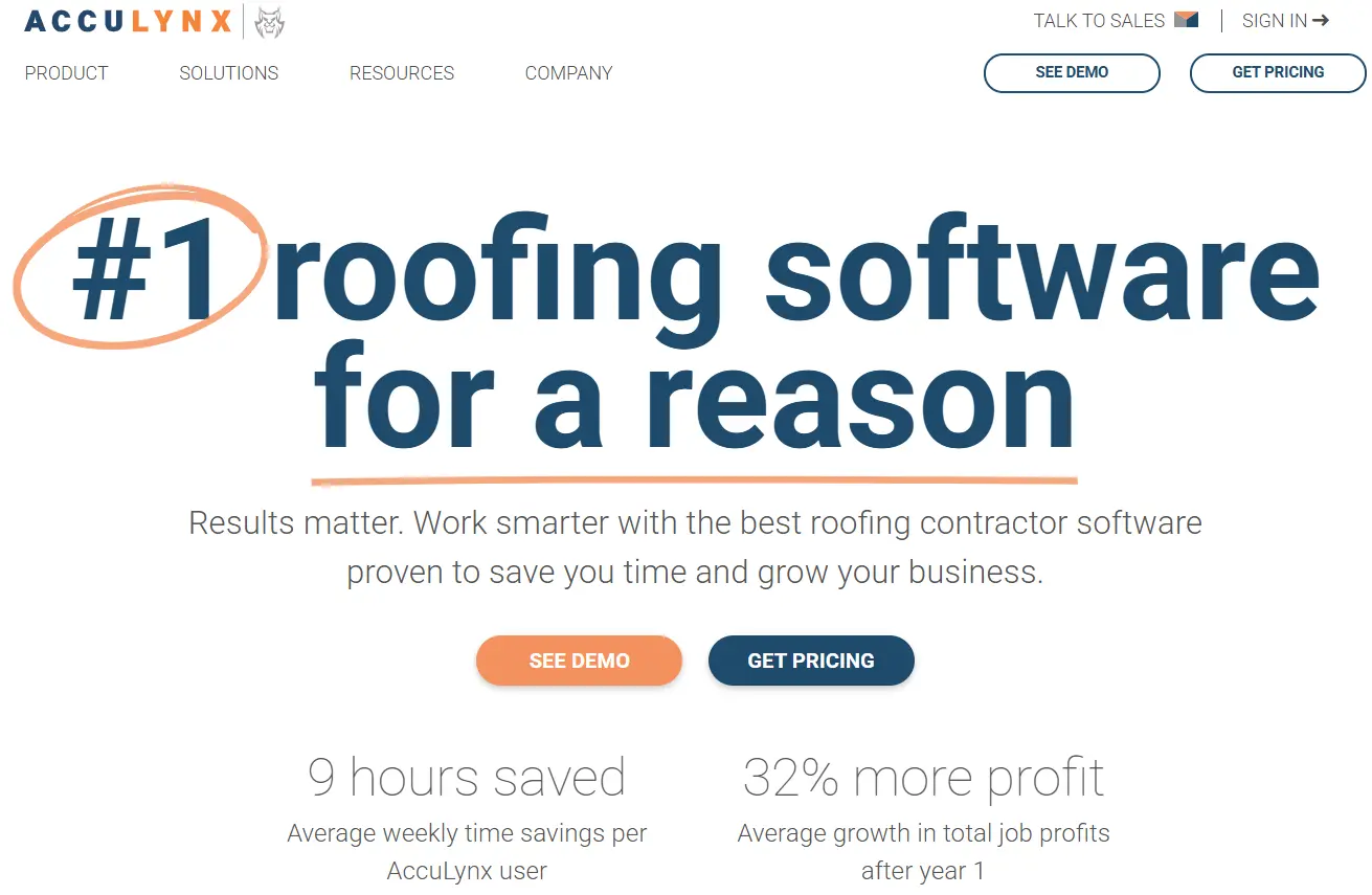 AccuLynx Best CRM for Roofing
