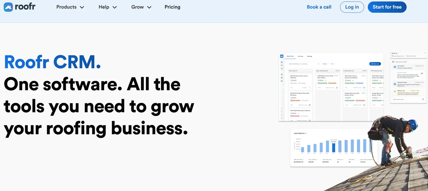 Roofr Best CRM for Roofing