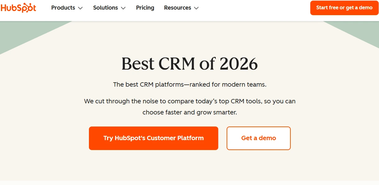 HubSpot Best CRM for Customer