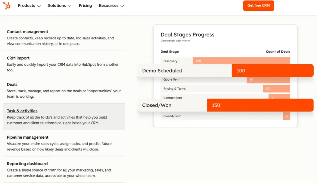 HubSpot CRMs for therapists