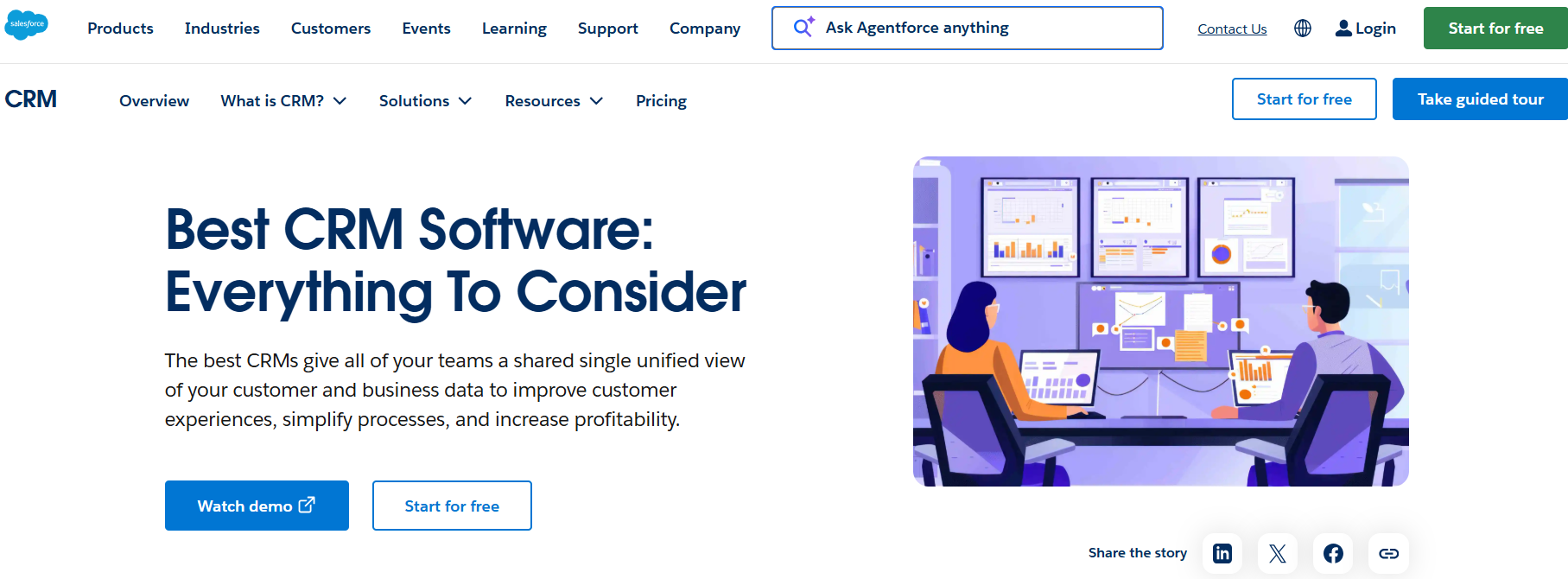 Salesforce Best CRM for Customer