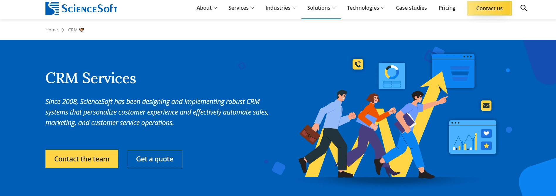 ScienceSoft Best CRM