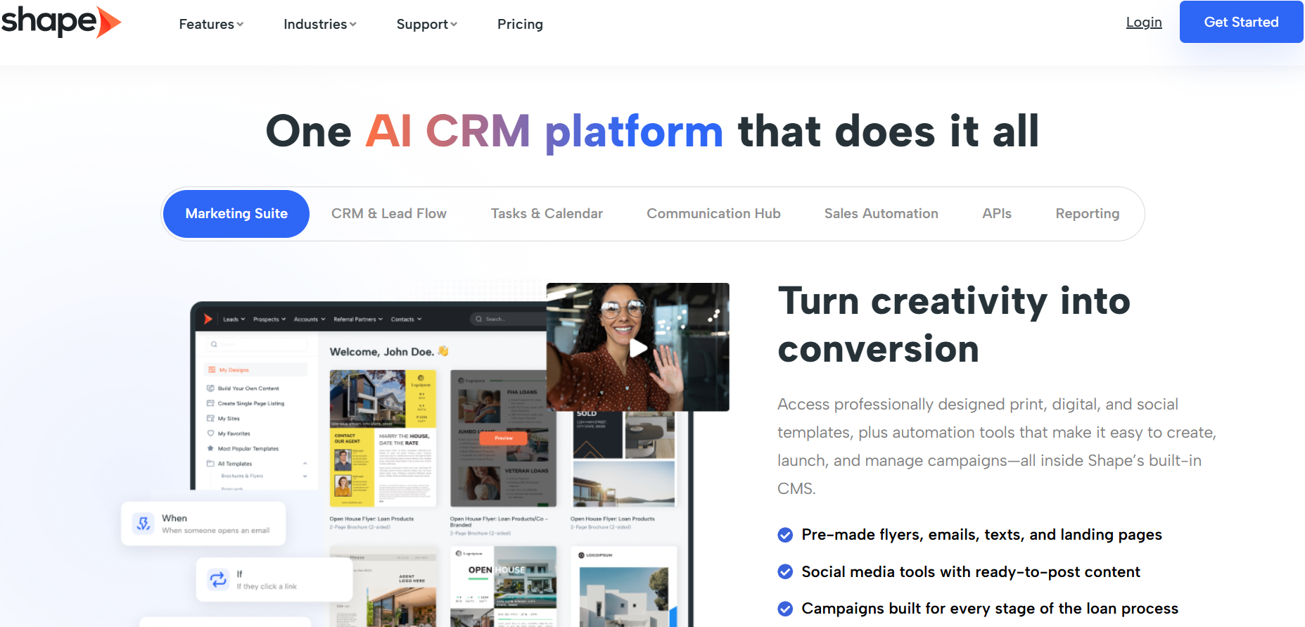 Shape CRM