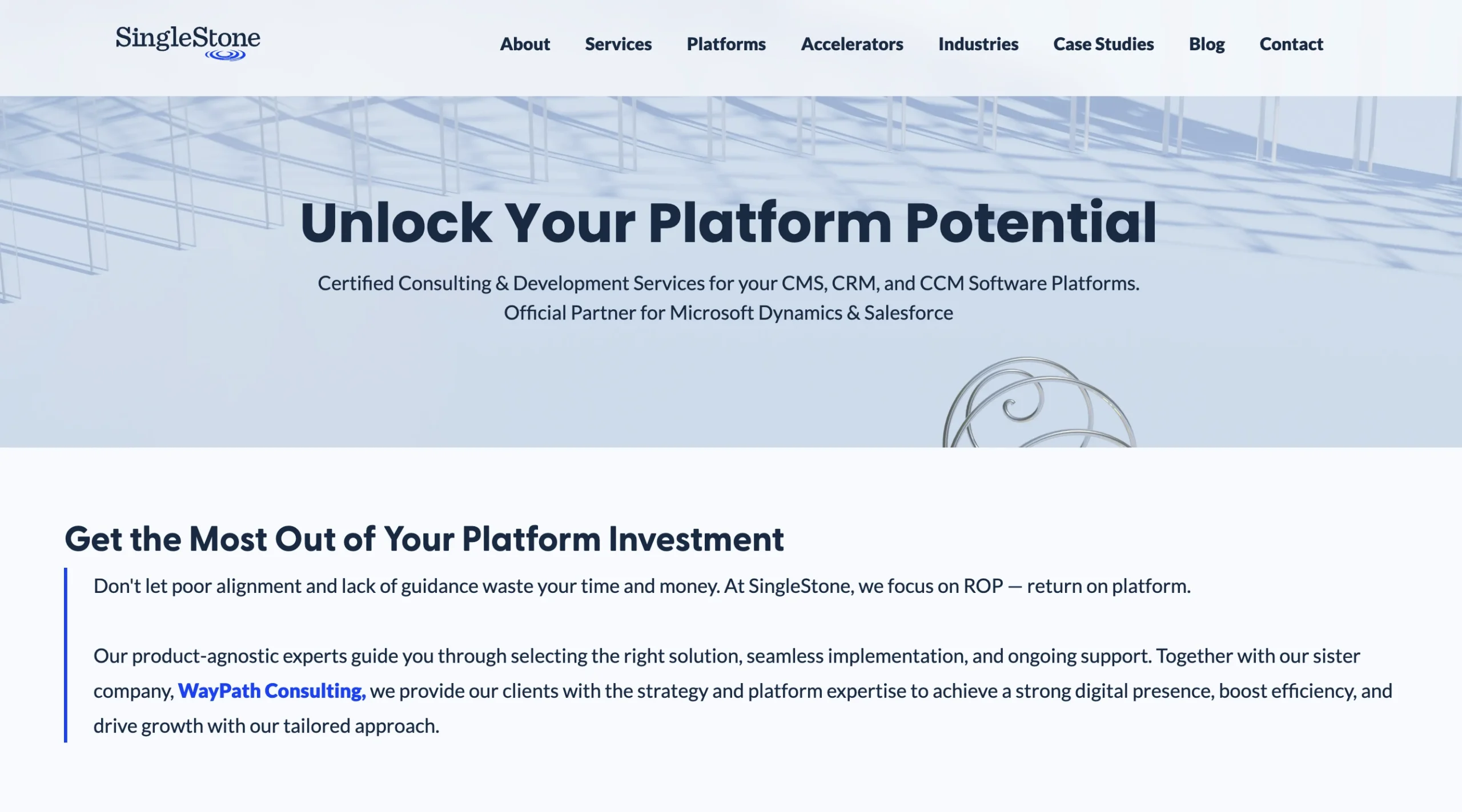 Singlestone Consulting CRM