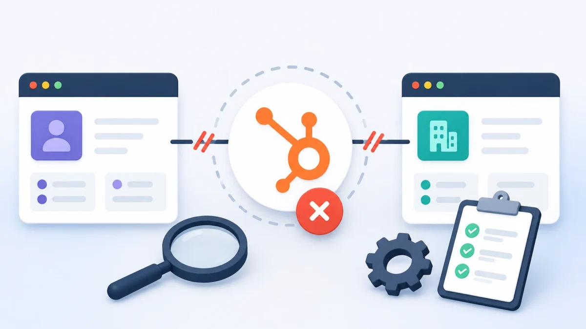 HubSpot Data Not Syncing