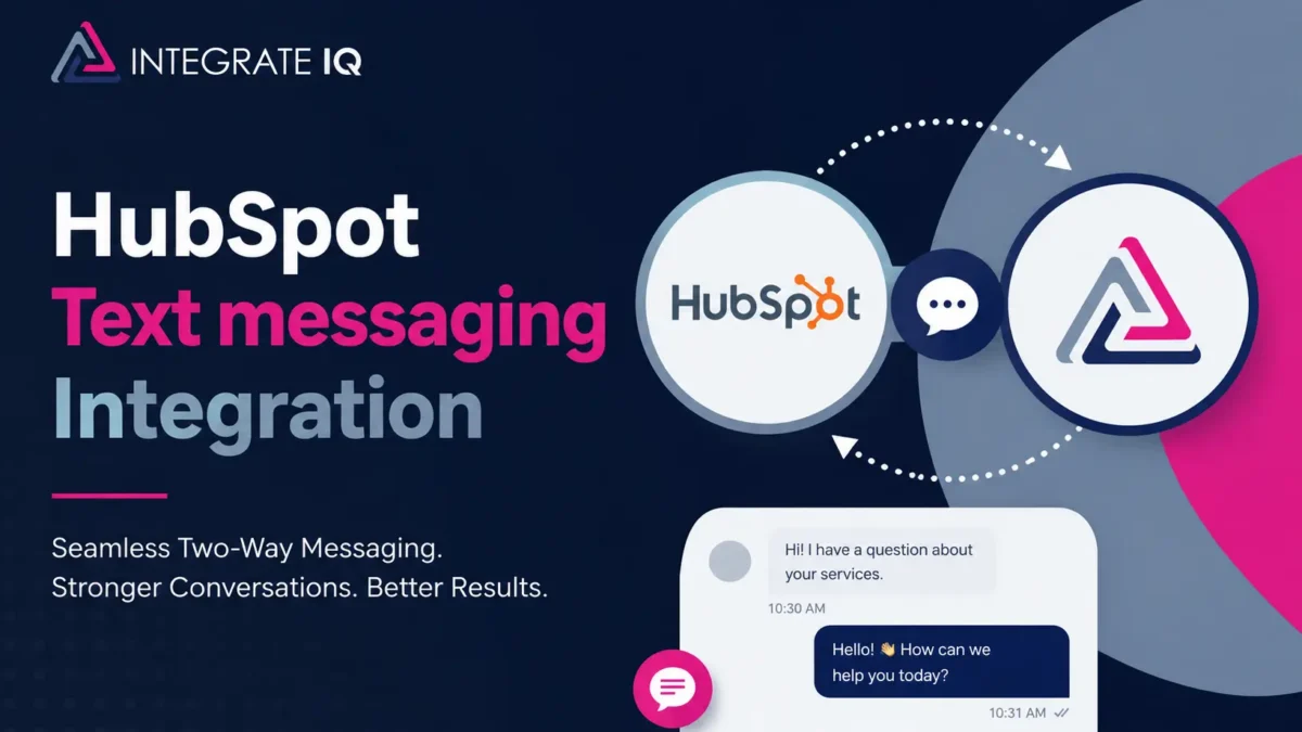 HubSpot Text messaging Integration